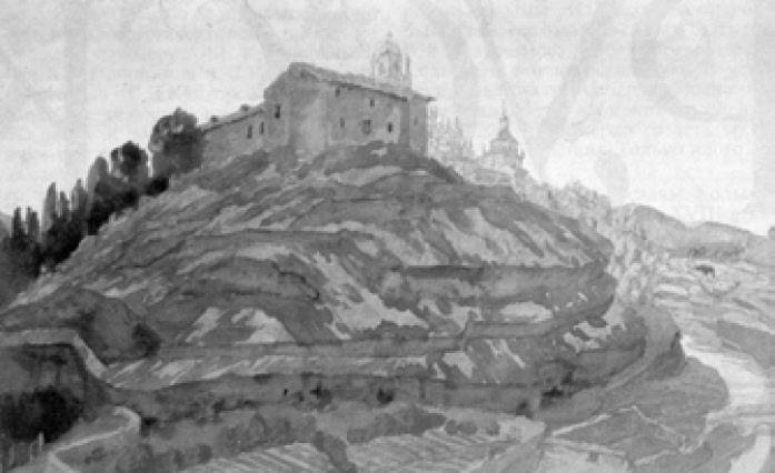А. П. Остроумова-Лебедева. Испания. 1918 А. П. Остроумова-Лебедева. Испания. 1918